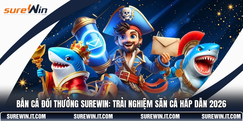 Bắn Cá Đổi Thưởng SUREWIN: Trải Nghiệm Săn Cá Hấp Dẫn 2026