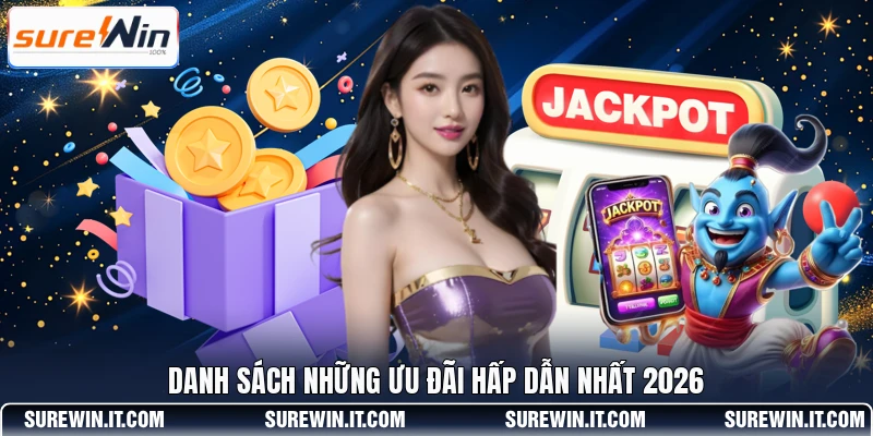 Danh sách những ưu đãi hấp dẫn nhất 2026