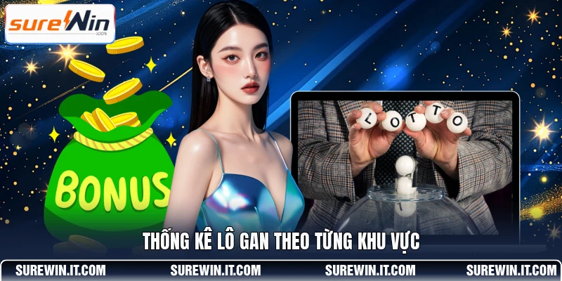 Thống kê lô gan theo từng khu vực