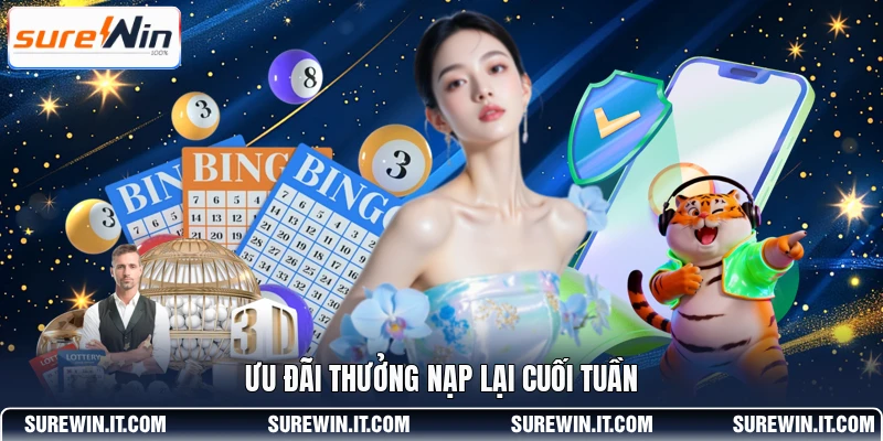 Ưu đãi thưởng nạp lại cuối tuần
